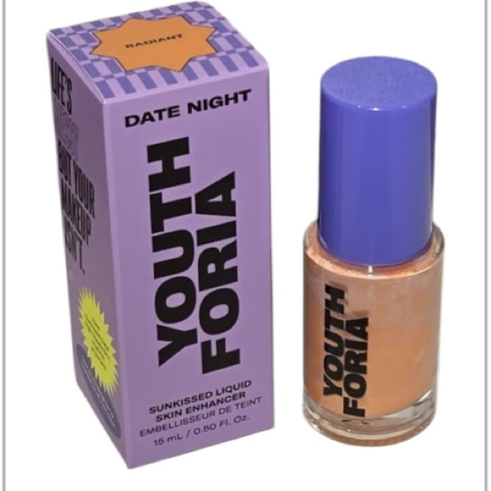 Youthforia Date Night Skin Tint Serum Foundation in the shade "Bronzy